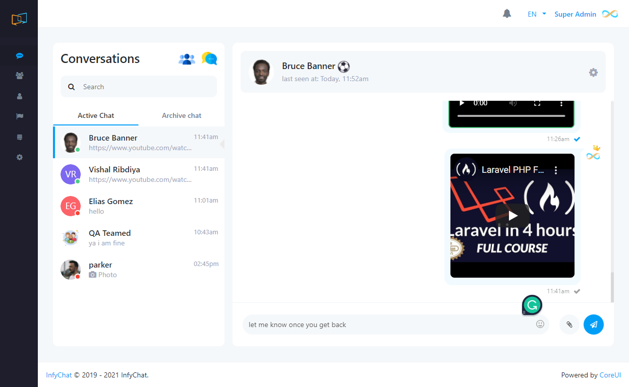 SAMEETUP Features